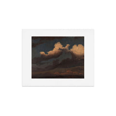 "Cloud Study" by Knud Baade, 1843 Art Print