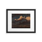 "Cloud Study" by Knud Baade, 1843 Framed Art Print