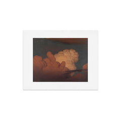 "Cloud Study" by Knud Baade, 1850 Art Print