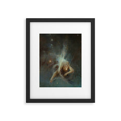 "Falling Star" by Witold Pruszkowski (1884) Framed Art Print