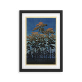 "Hikawa Park in Omiya" by Hasui Kawase, 1930 Framed Art Print