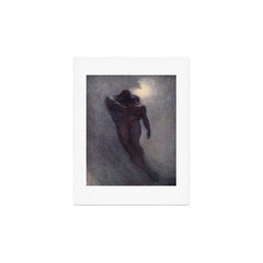 "How calm, how solemn it grows to ascend the atmosphere of lovers" (Margaret C. Cook, 1913) Art Print