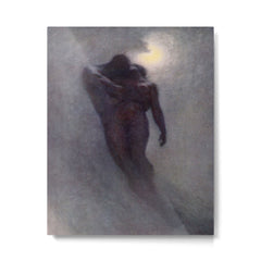 "How calm, how solemn it grows to ascend the atmosphere of lovers" (Margaret C. Cook, 1913) Metal Print