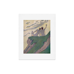 "I do not know what it is except that it is grand, and that it is happiness" (Margaret C Cook, 1913) Art Print
