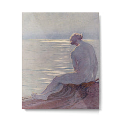 "I musing late in the autumn day" (Margaret C. Cook, Leaves of Grass, 1913) Metal Print