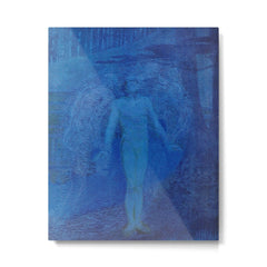 "I too with my soul and body, We, a curious trio, wandering on our way" Metal Print