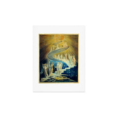 "Jacob's Dream" by William Blake (1805) Art Print