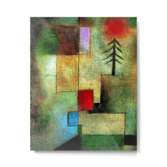 "Little Painting of Fir-Trees" by Paul Klee (1922) Metal Print
