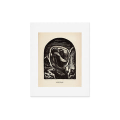 "Lone Man" by Rockwell Kent (1919) Art Print