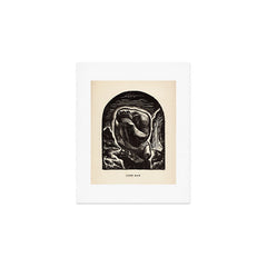 "Lone Man" by Rockwell Kent (1919) Art Print