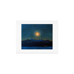 "Moonlight, Winter" by Rockwell Kent (1940) Art Print
