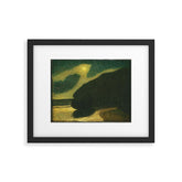 "Moonlit Cove" by Albert Pinkham Ryder (1880) Framed Art Print