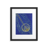 "Primordial Chaos" by Hilma af Klint (1906-1907) Framed Art Print