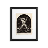 "Superman" by Rockwell Kent (1919) Framed Art Print