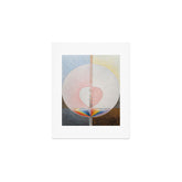 "The Dove, No. 1" by Hilma af Klint (1915) Art Print