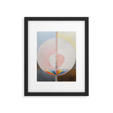 "The Dove, No. 1" by Hilma af Klint (1915) Framed Art Print