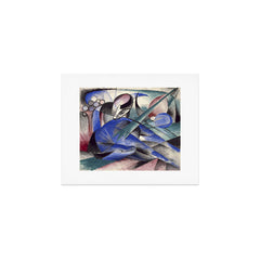 "The Dreaming Horses" by Franz Marc, 1913 Art Print