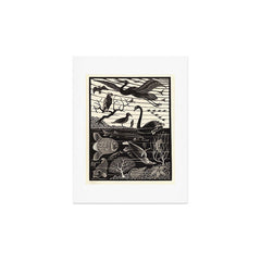 "The Fifth Day of Creation" by M.C. Escher Art Print