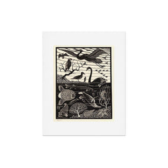 "The Fifth Day of Creation" by M.C. Escher Art Print