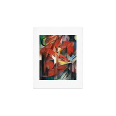 "The Foxes" by Franz Marc, 1913 Art Print