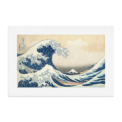 "The Great Wave off Kanagawa" by Hokusai, 1831 Art Print