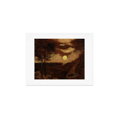 "The Lover's Boat" by Albert Pinkham Ryder (1881) Art Print