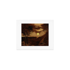 "The Lover's Boat" by Albert Pinkham Ryder (1881) Art Print