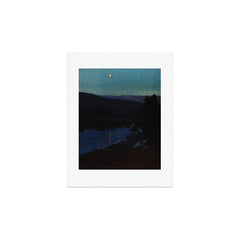 "The night follows along, with millions of suns, and sleep, and restoring darkness" (Margaret Cook) Art Print
