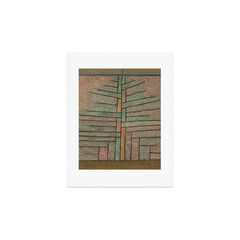 "The Pine Tree" by Paul Klee (1932) Art Print