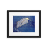 "The sleepers are very beautiful as they lie unclothed" Framed Art Print