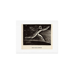 "The Star-lighter" by Rockwell Kent (1919) Art Print