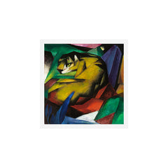 "The Tiger" by Franz Marc, 1912 Art Print
