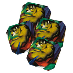 "The Tiger" by Franz Marc, 1912 Coaster