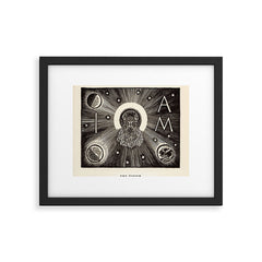 "The Vision" by Rockwell Kent (1919) Framed Art Print