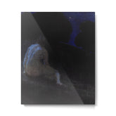 "Thoughts, silent thoughts, of Time and Space and Death" (Margaret C. Cook, Leaves of Grass, 1913) Metal Print