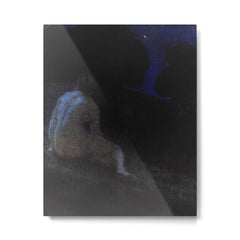 "Thoughts, silent thoughts, of Time and Space and Death" (Margaret C. Cook, Leaves of Grass, 1913) Metal Print