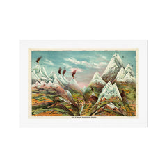 "View of Nature in Ascending Regions" by Levi Walter Yaggy, 1893 Art Print