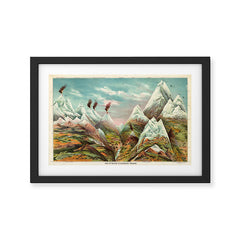 "View of Nature in Ascending Regions" by Levi Walter Yaggy, 1893 Framed Art Print