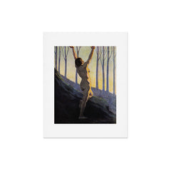 "We found our own, O my Soul, in the calm and cool of the daybreak" (Margaret C. Cook, 1913) Art Print