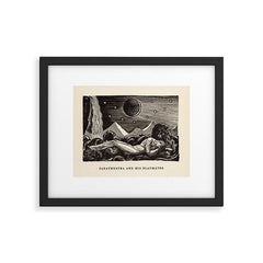 "Zarathustra and His Playmates" by Rockwell Kent (1919) Framed Art Print