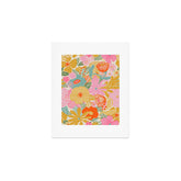 60's Retro Floral Art Print