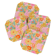 60's Retro Floral Coaster
