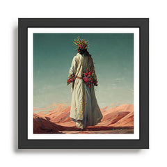 "Here He Comes" Framed Art Print