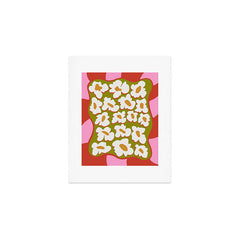 70's retro Bloom Art Print
