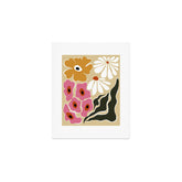 70's Retro garden Art Print