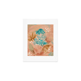 "Day After Day Your Strength Shows Up In Miraculous Ways." Art Print
