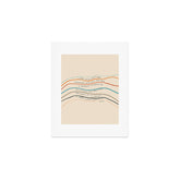 "I Hope In Hallways And Parking Lots You Can Take A Moment To Breathe, To Loosen Your Shoulders And Know It Is Okay To Not Know Everything." Art Print