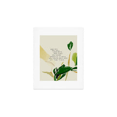 "One Day You Will Look Back And Find: You Were Growing In Ways You Could Not See At The Time." Art Print