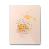 "Right Here, Stories Are Being Written" Metal Print