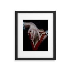 "V" doesn't mean Vendetta Framed Art Print